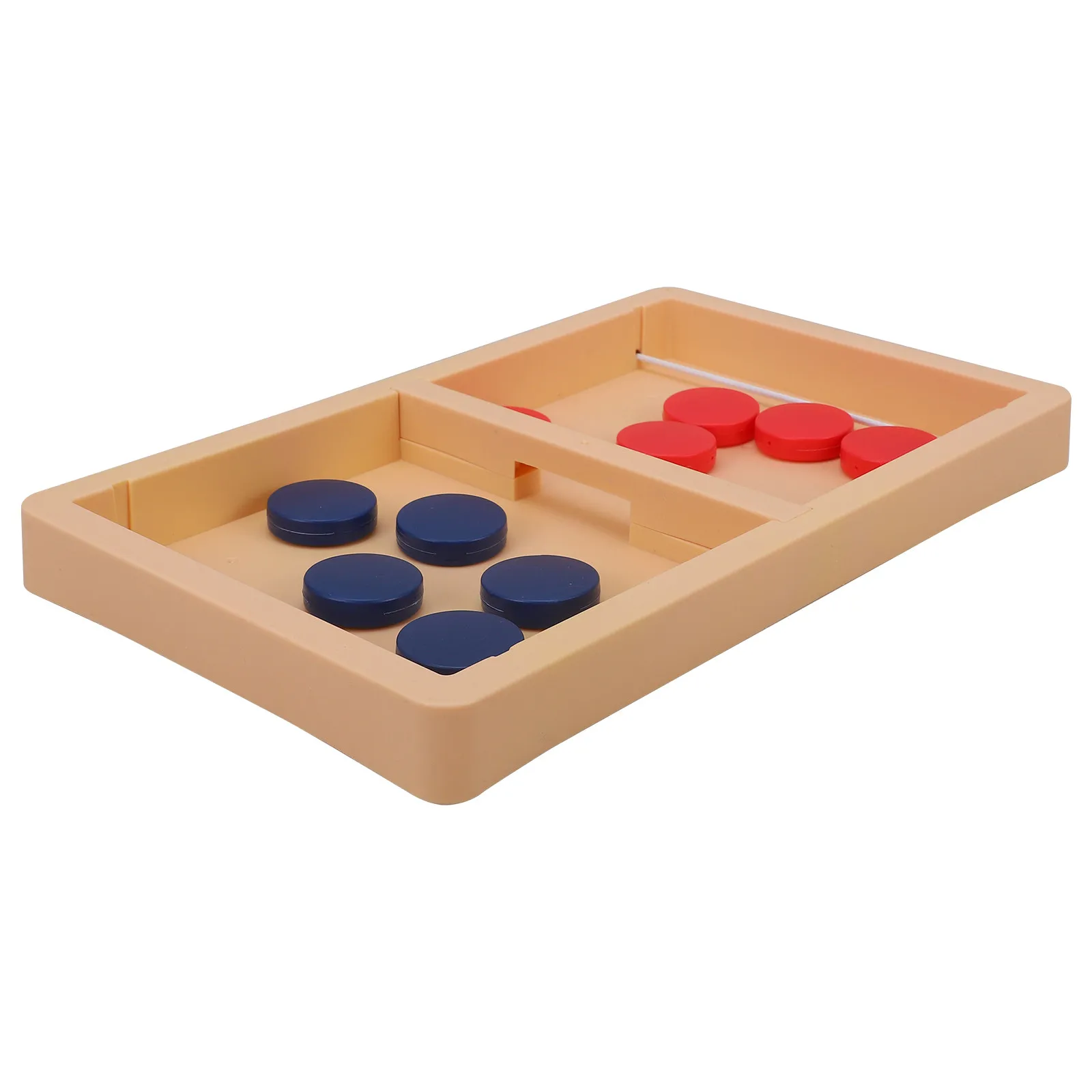 

Набор для игры в шахматы с шайбами: забавная настольная игра для всей семьи, развивающая концентрацию и координацию рук и глаз у детей