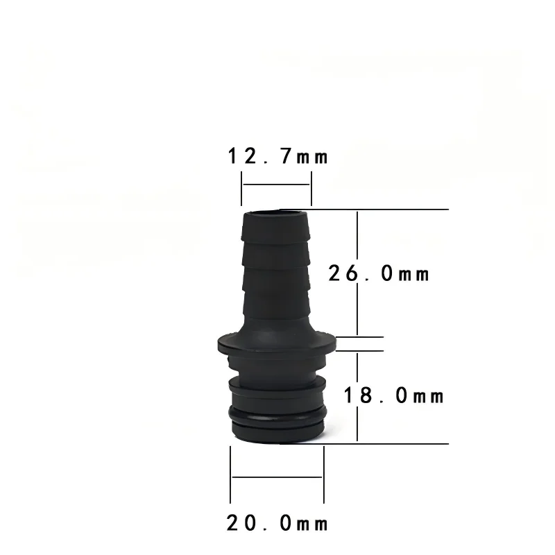 2PCS For Jabsco Flojet 20381-002 Quad Port Fittings for Quad Water System Pump 1/2