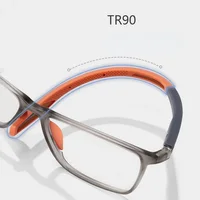 Lunettes de lecture anti-lumière bleue pour hommes et femmes, lunettes de sport ultralégères, lunettes de presbytie, lunettes optiques de vue de loin, dioptries à + 4.0, TR90 4