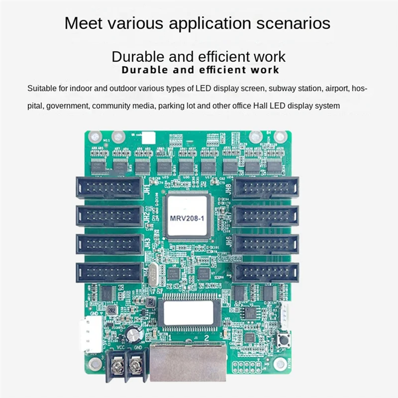 MRV208-1 Receiving Card HBU75E Full-Color LED Video Screen Receiving Card Video Motherboard Receiving Card