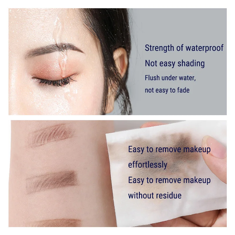 Hensi Brand Eyebrow Pencil Female Long lasting Makeup Eyebrow New Tint Original Color Waterproof Cheap Beauty Chinese Cosmetics