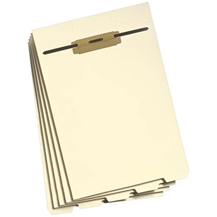 

Stackable Folder Divider with Fastener Bottom 1/5-Cut Tab Size Manila per Box 35600