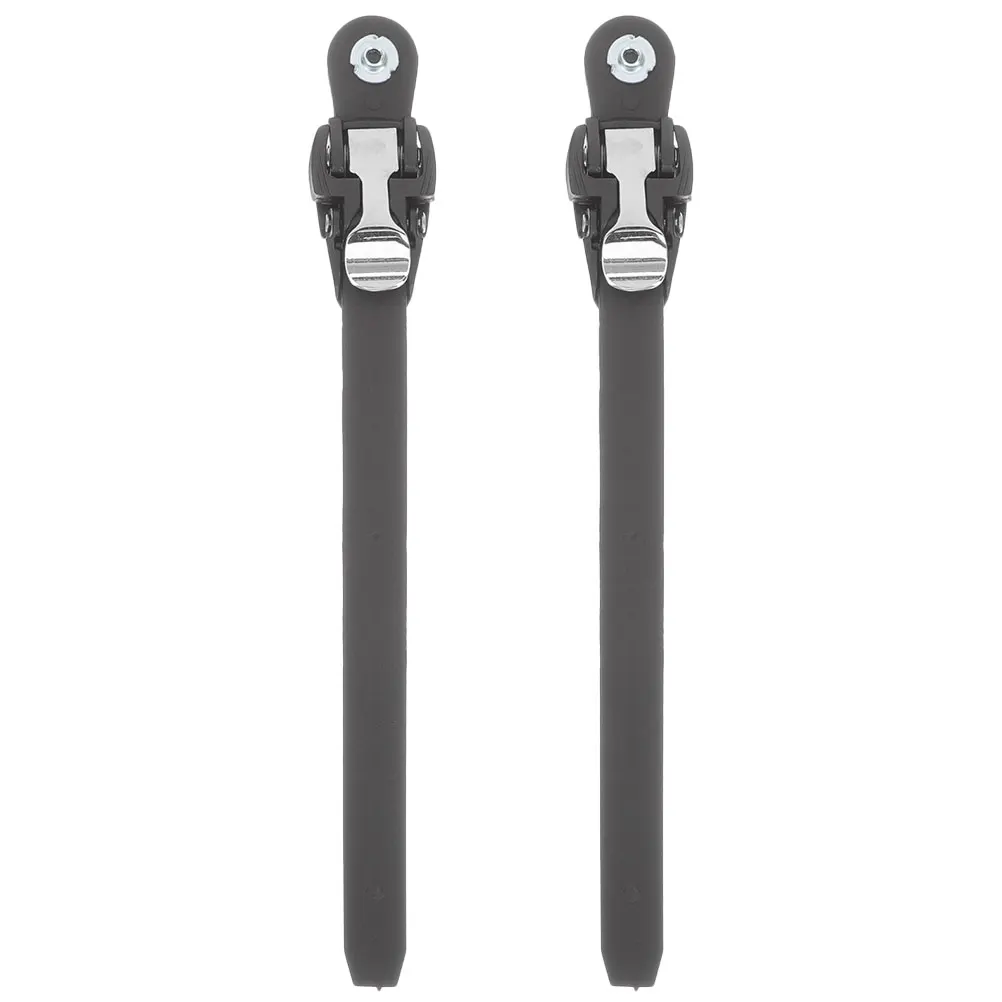 

2 Pcs Belt Roller Skate Shoe Straps Buckle Supplies Boot Skates Professional Black Accessories Child