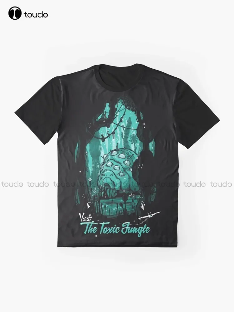 Toxic Jungle Graphic T-Shirt Digital Printing Tee Shirts Streetwear Xxs-5Xl New Popular Unisex Christmas Gift