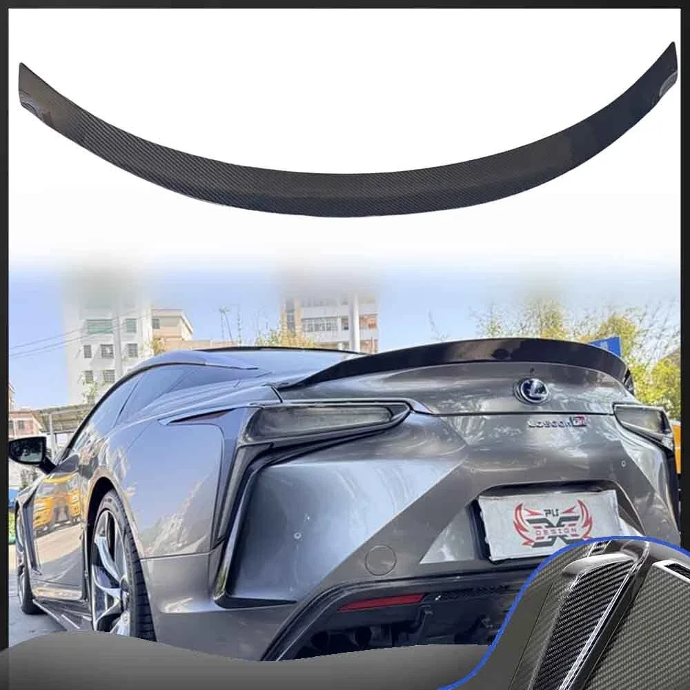 

For Lexus LC500 LC500H Car Rear Spoiler Wing ART Style Dry Carbon Fiber Look