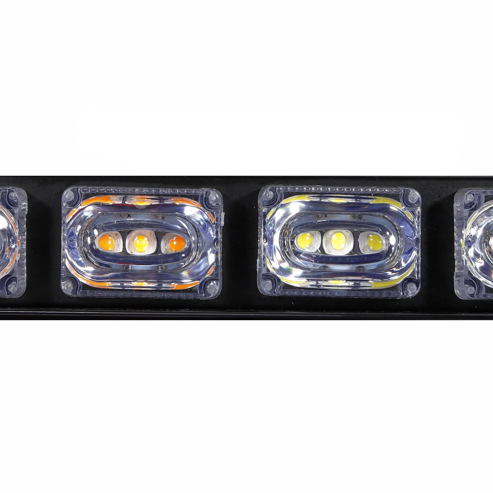 OVOVS 1 Set LED Automobile Sucker Flash Car Front Sunshade Aluminum Warning Lamp Spotlight for ATV UTV