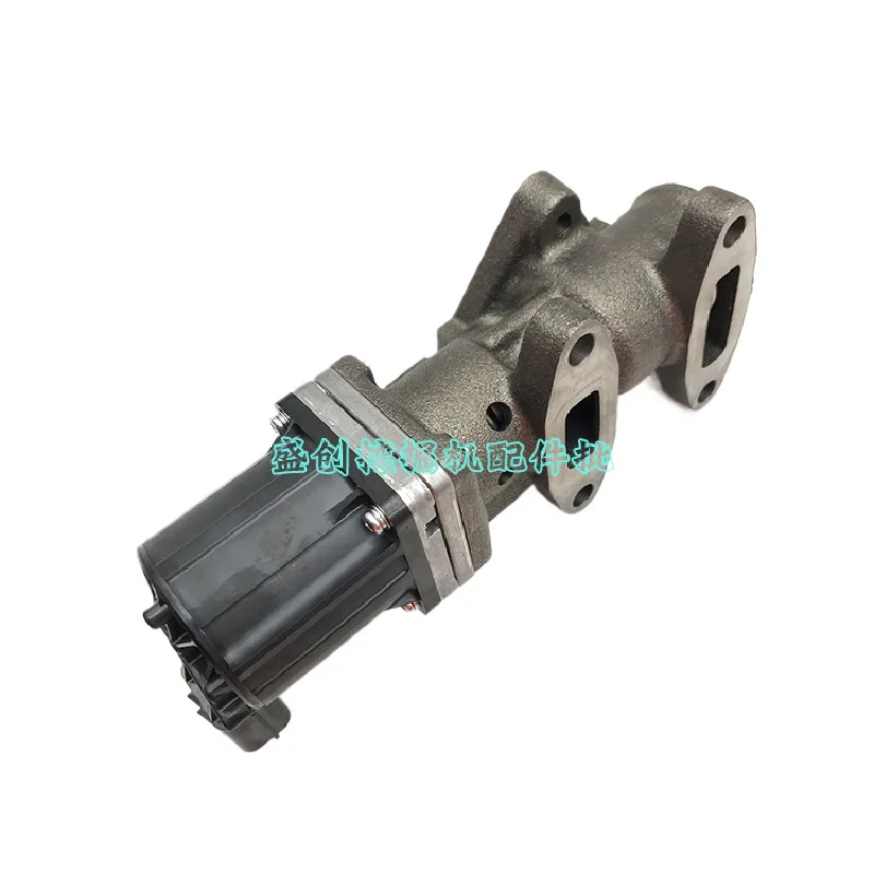 For Hitachi Excavator Zax200 210 250 330-3 50 4hk1 Bell Exhaust Gas Circulation Valve Egr Valve Assembly Excavator Accessories