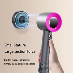 Dyson Suporte Secador De Cabelo, Magnético Berço Secador De Parede, Suporte De Montagem Em Parede, Acessórios De Banheiro, Prateleira De Vaso Sanitário