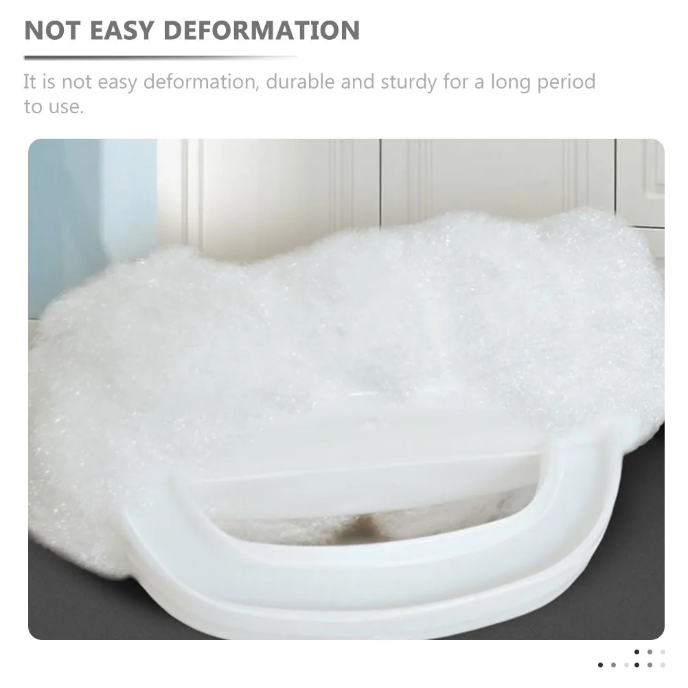 

2pcs Bathtub Brush Soft Household Cleaning Brush Handle For Bathroom Kitchen Floor Scrubber Hotel Use Tub Cleaning Tool