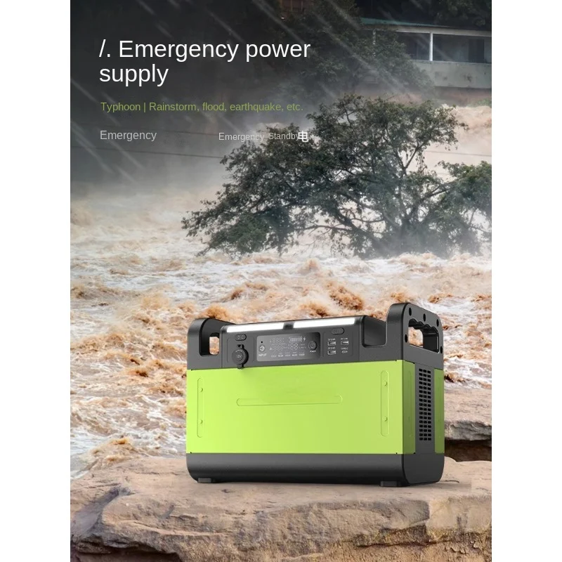 

Fast Charge Mobile Outdoor Power 1500W Power Super Capacity Energy Storage Battery Camping