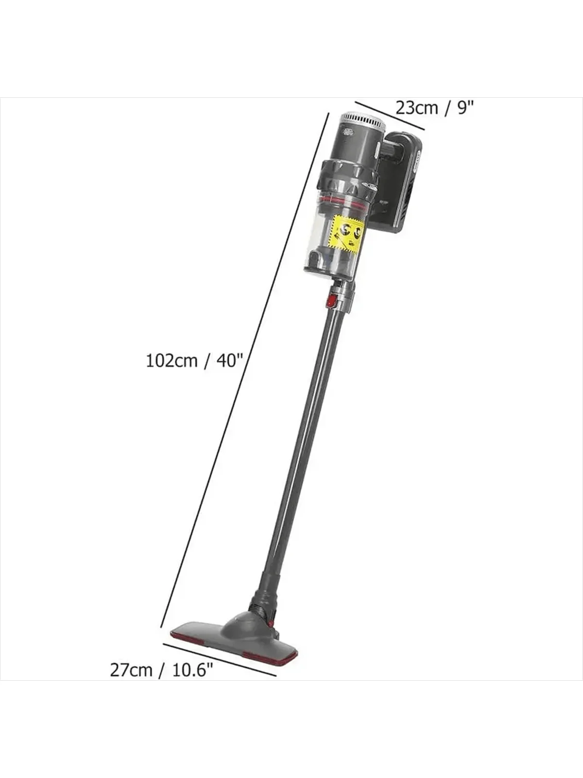 Rod rope vacuum cleaner, detachable combination, long rod and handheld, suitable for various cleaning needs