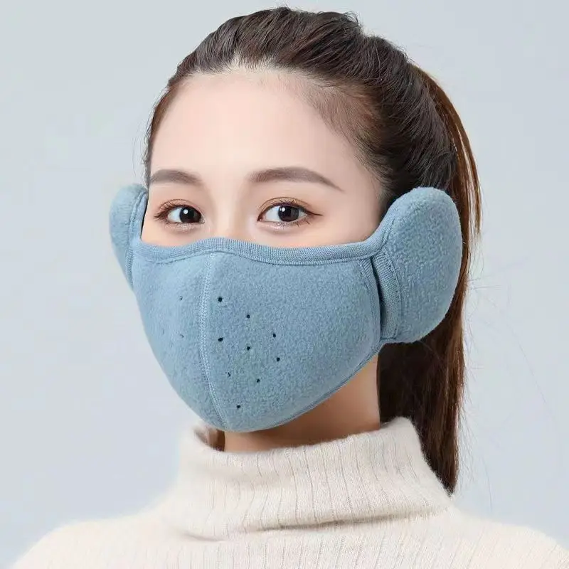 Cache-oreilles doux et confortable pour hommes et femmes, masque facial, cache-oreilles, couvre-oreilles, respirant, chaud, extérieur, cyclisme,