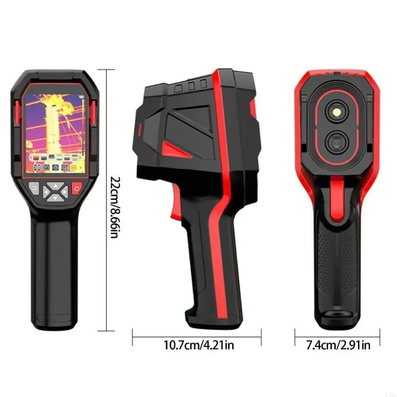 e5be imager الحرارية 96x96 كاميرا التصوير الحرارية تحت الحمراء مقياس درجة الحرارة للإصلاح