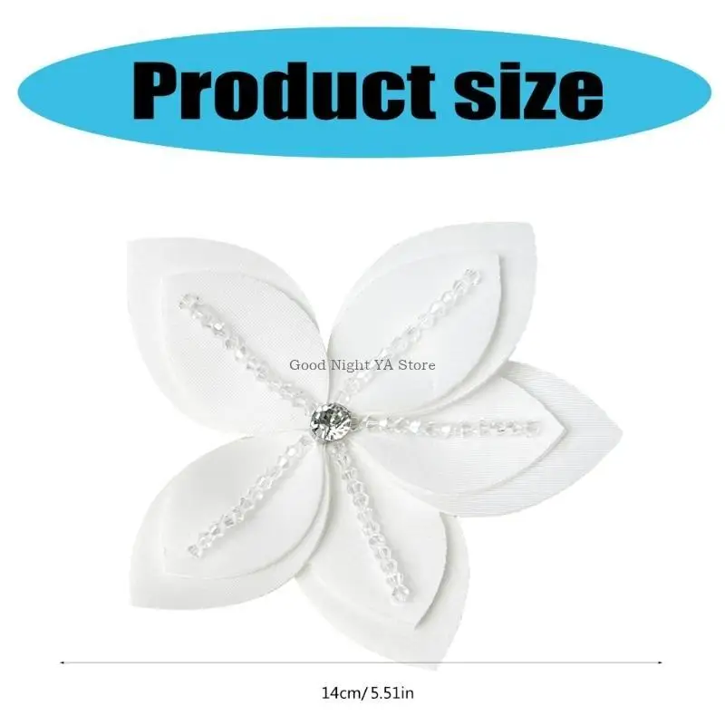 Pin Camellia Flower Pin มีสไตล์การใช้เข็มกลัดขนาดใหญ่ที่หรูหราของผู้หญิง