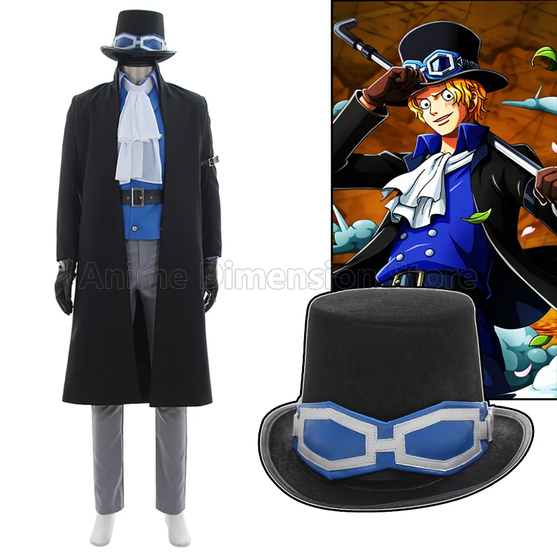 

Sabo Cosplay Costumes Anime Role Paly Uniform Halloween Carnival Party Suit For Men Women