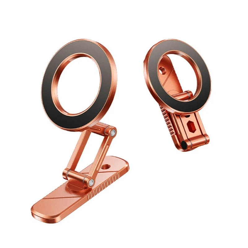 Y1UB Adjustable Phone Holder Gym Equipment Secure Base Double Side Magnets