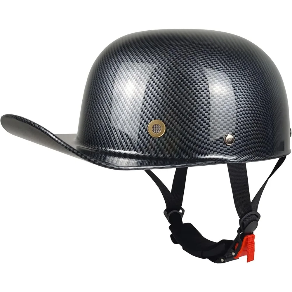 

Adult Half Motorcycle Helmet DOT Approved for Chopper Moped Scooter