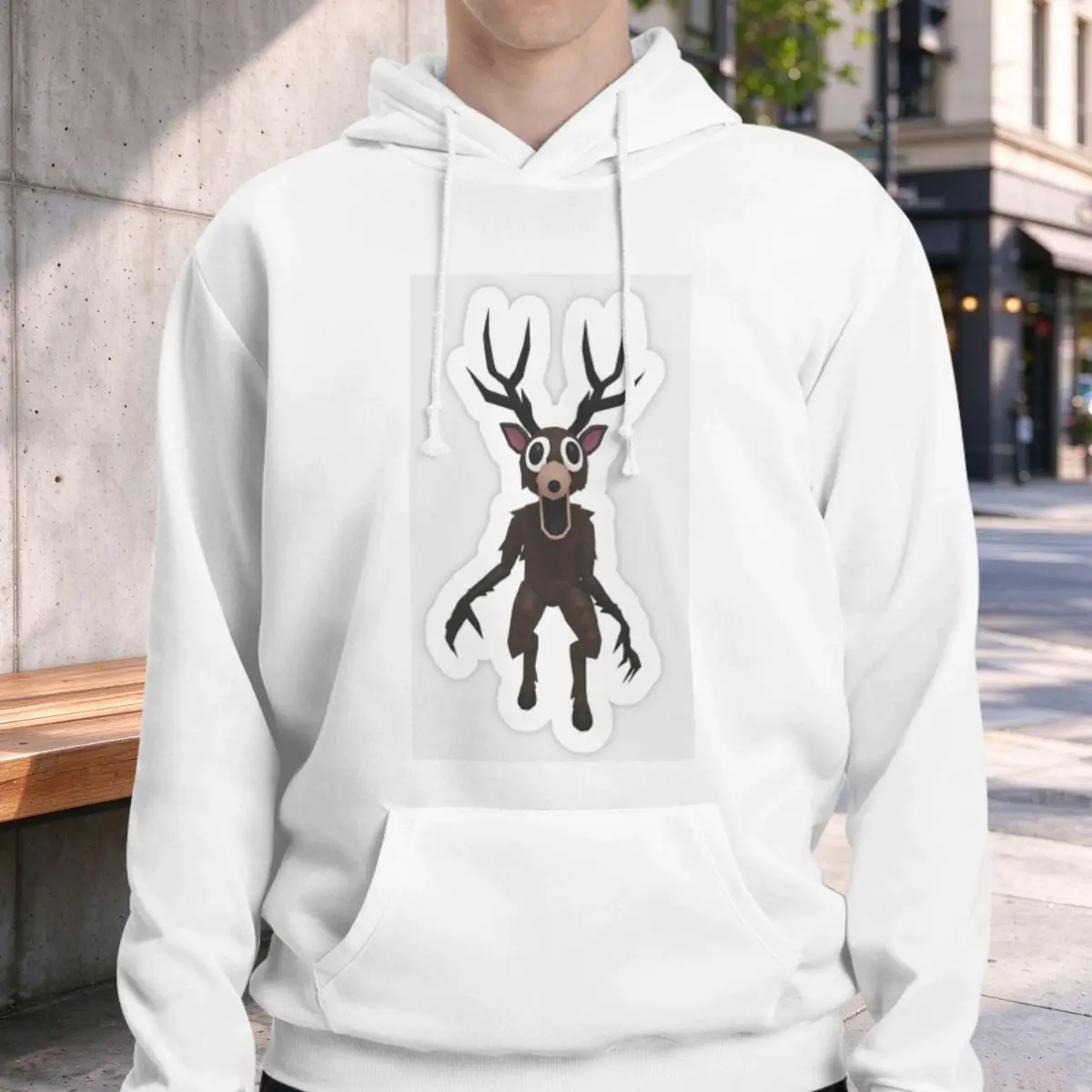 99 Nights In The Forest Halloween Spooky Hoodies Men Women Casual Pullover Sweatshirt Hip Hop Long Sleeve Clothing Autumn Winter