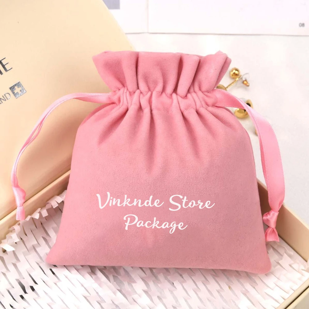 

Роскошная замшевая сумка-браслет с логотипом на шнурке 9*12 см, сумка для ювелирных изделий премиум-класса с лентами, элегантная упаковка для свадебного подарка