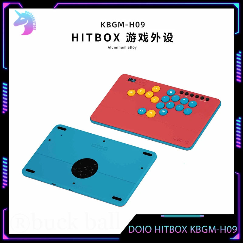 

Игровая клавиатура DOIO HITBOX KBGM-H09, портативная, полностью из алюминиевого сплава, Type-C, А4, джойстик, аркадная клавиша на заказ, PS4, PS5, XBOX Switch, ПК, Steam