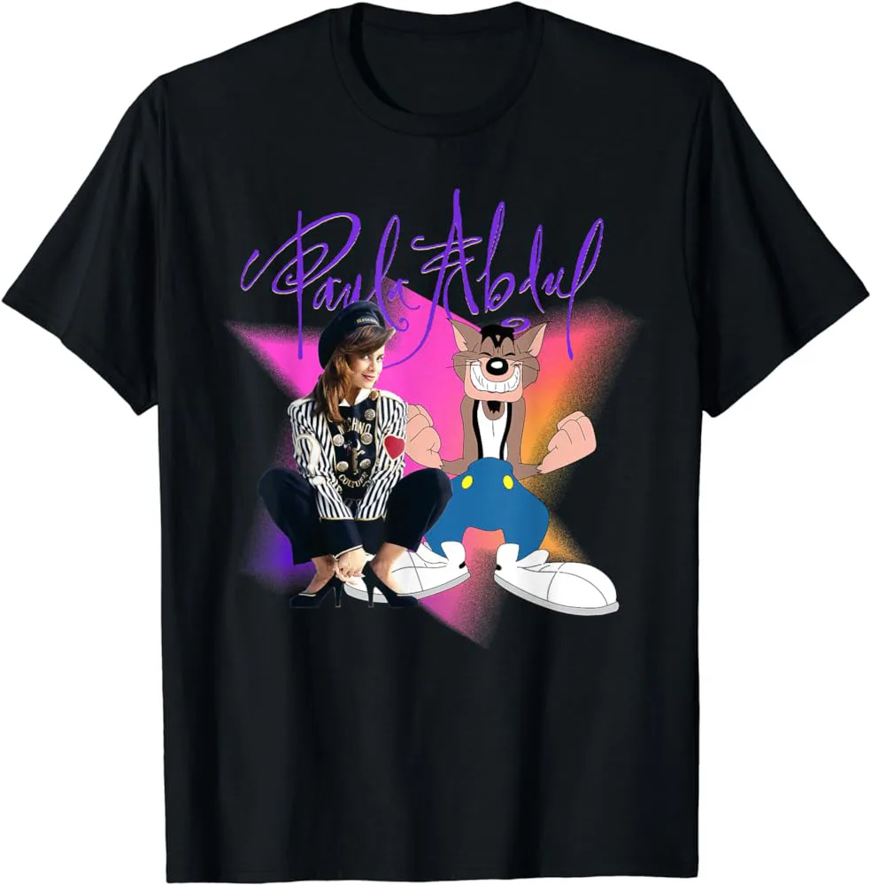 Paula Abdul & The Famous Skat Kat Album Unisex Adult Shirt Cotton Full Size