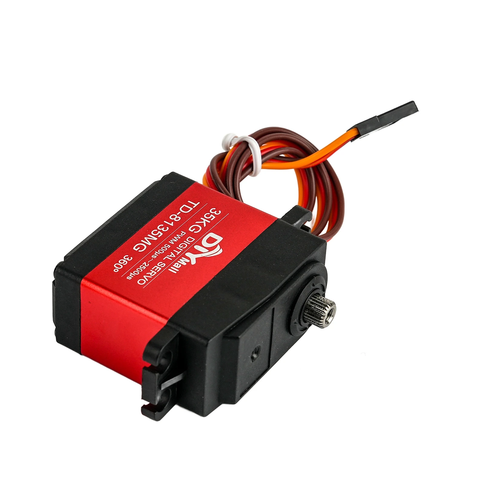 Rcカー用防水デジタルサーボ,連続回転,rcカー用,TD-8135MG, 360度,4.8v-8.4v,35kg