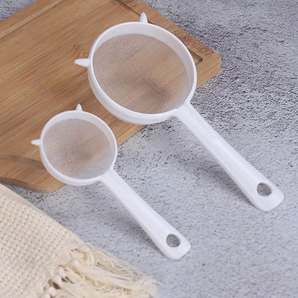 

2Pcs Soy Milk Filter Fine Mesh Strainer Kitchen Tool Juicer Stainless Steel Ultra Fine Sieve For Coffee Yogurt Fruit