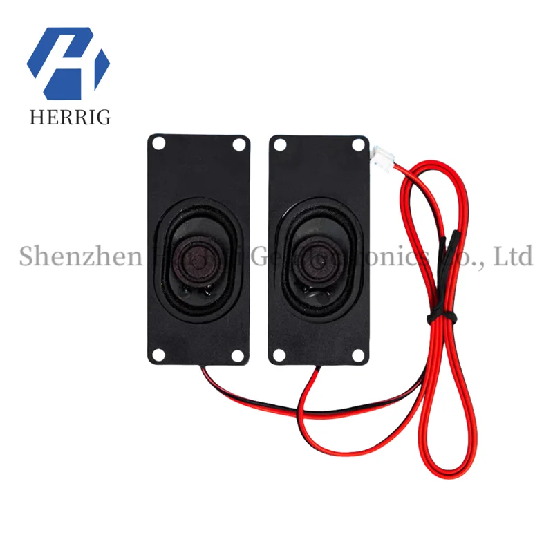 

Black 3070 4 Ohm 3W Rectangular Advertising LCD TV Speaker Speaker Pair
