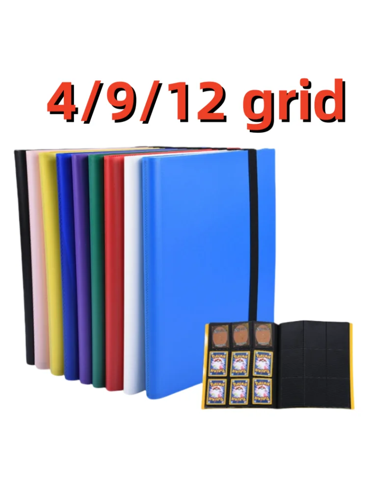 Premium multi-pocket trading card binder - biedt plaats aan 160/360/480 kaarten - duurzame PP-hoes - ideaal voor basketbal-, voetbal- en sportkaarten - afbeelding 2