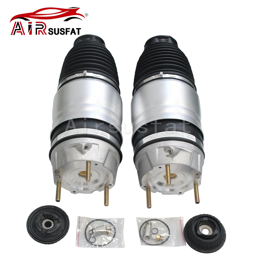 2 SZT. Nowe Przednie Poduszki Zawieszenia Pneumatycznego Do Audi Q7 VW Touareg 7P Porsche Cayenne 2011-2016 7P6616040N 7P6616039N 95835803910