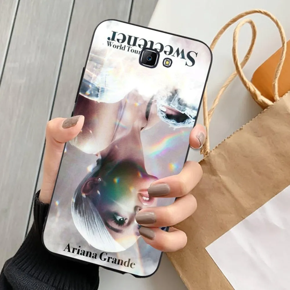 singer A-Ariana Grande Phone Case For Samsung J 7 plus 7core J7 neo J6 plus prime J6 J4 J5 Mobile Cover image 6
