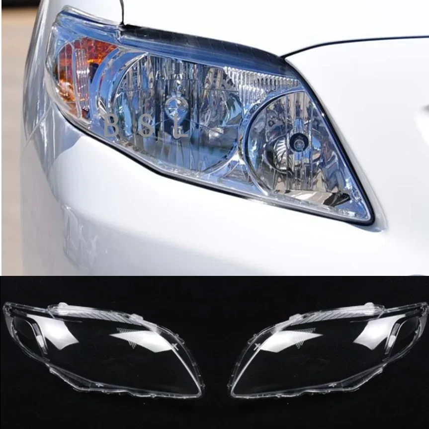 

Автомобильная лампа-абажур для передней фары, стеклянная лампа для Toyota Corolla 2007 2008 2009