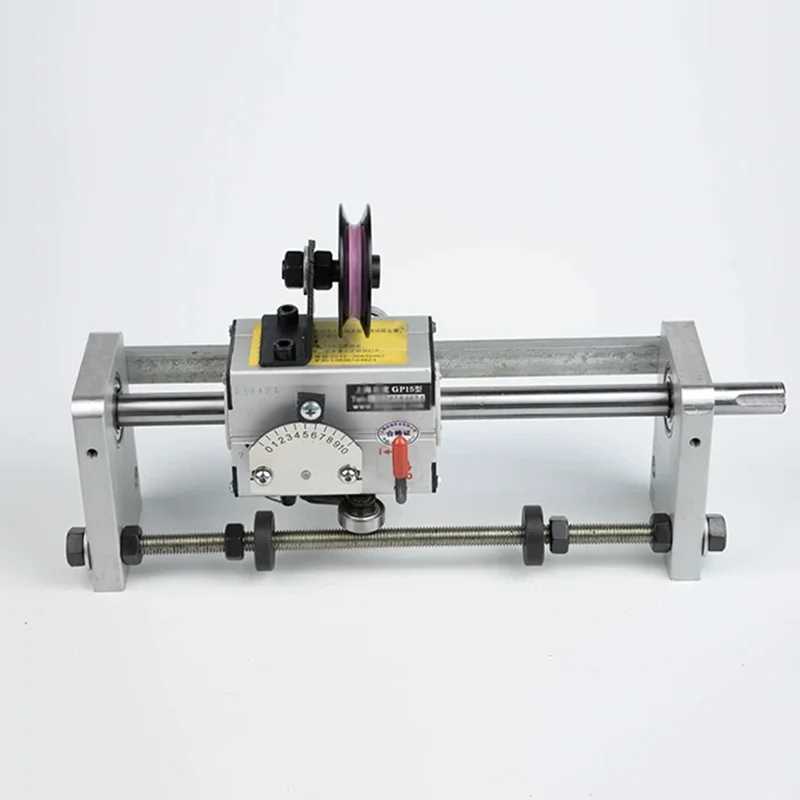 GP15 Automatic Reciprocating Rope Winder Optical Rod Wire Shift Spool Shaft For Cotton Cable Coiling