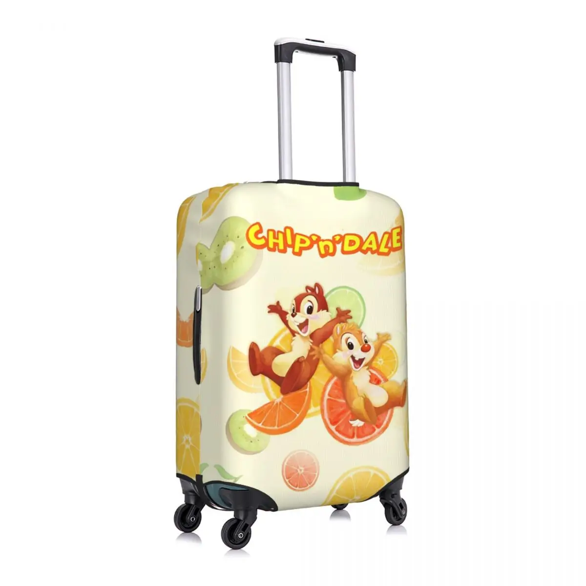 Kawaii Chip 'n' Dale Animal Print valigia Cover Travel Flight pratica custodia protettiva per bagagli