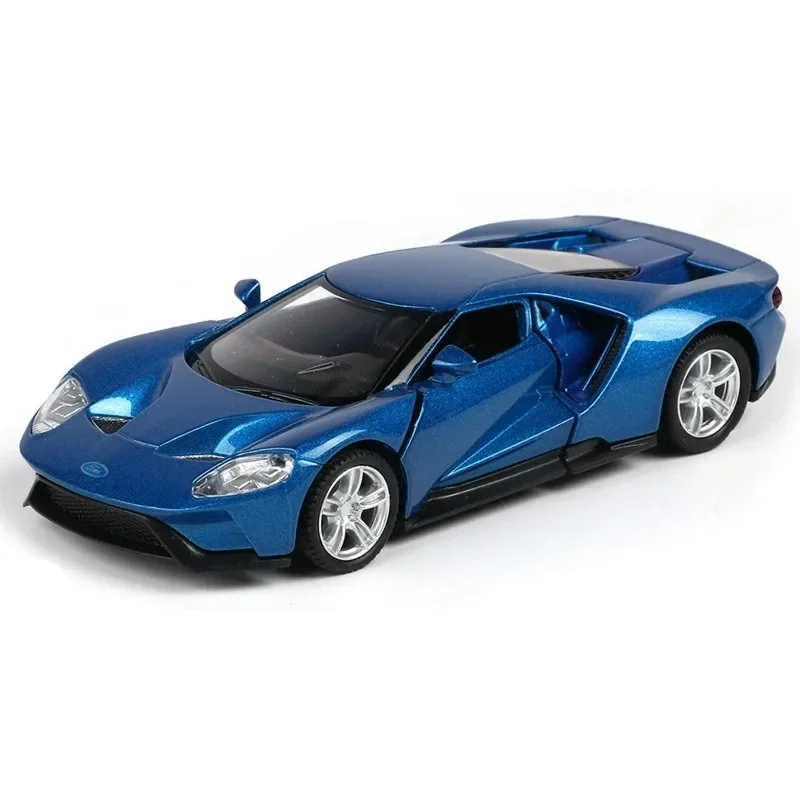 Ford mustang gt pickup modelo oficial licenciado 1/36 puxar para trás coleção liga 5 Polegada bronco brinquedo modelo carro em miniatura