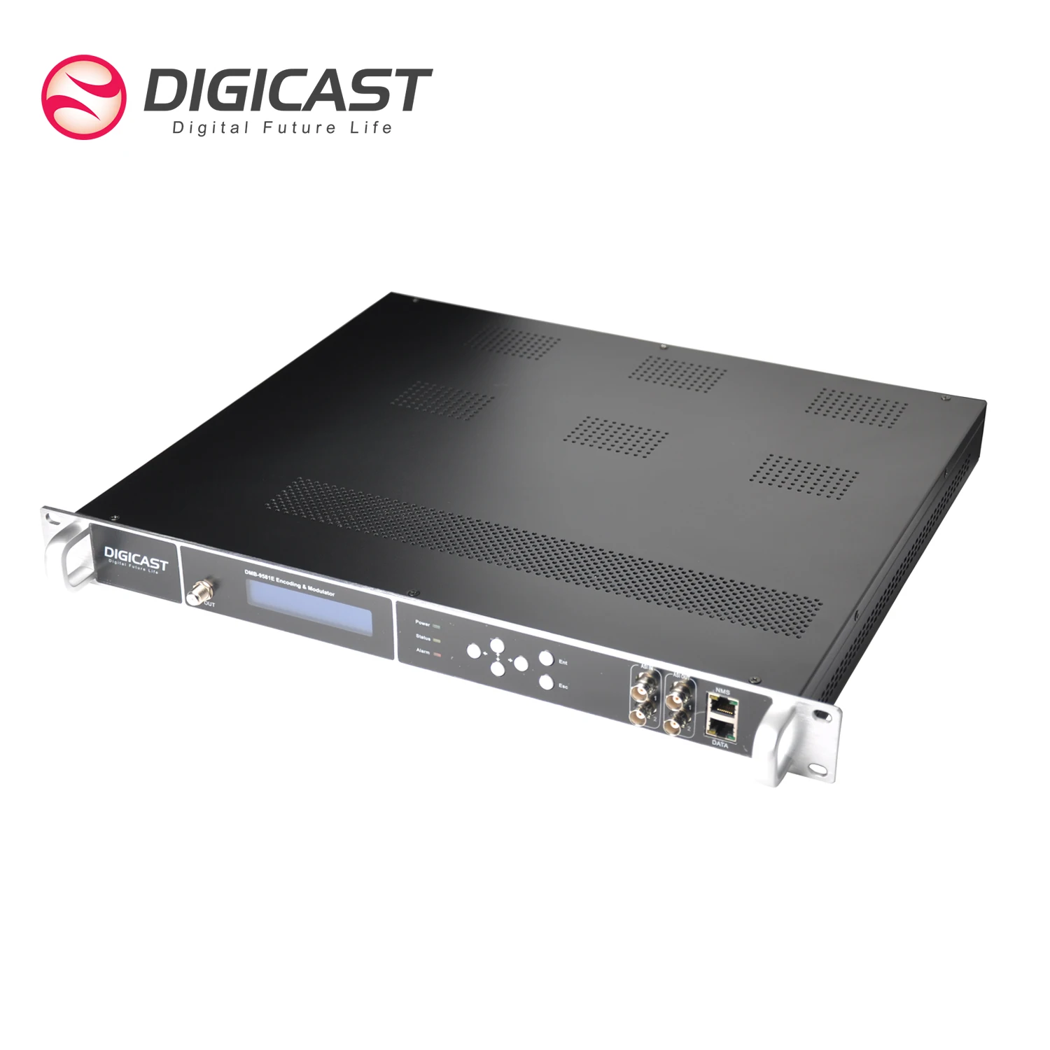 Up to 24 Channel HD H.264 Encoder to Digital RF Modulator for Digital TV Broadcasting System DVB-T Modulator