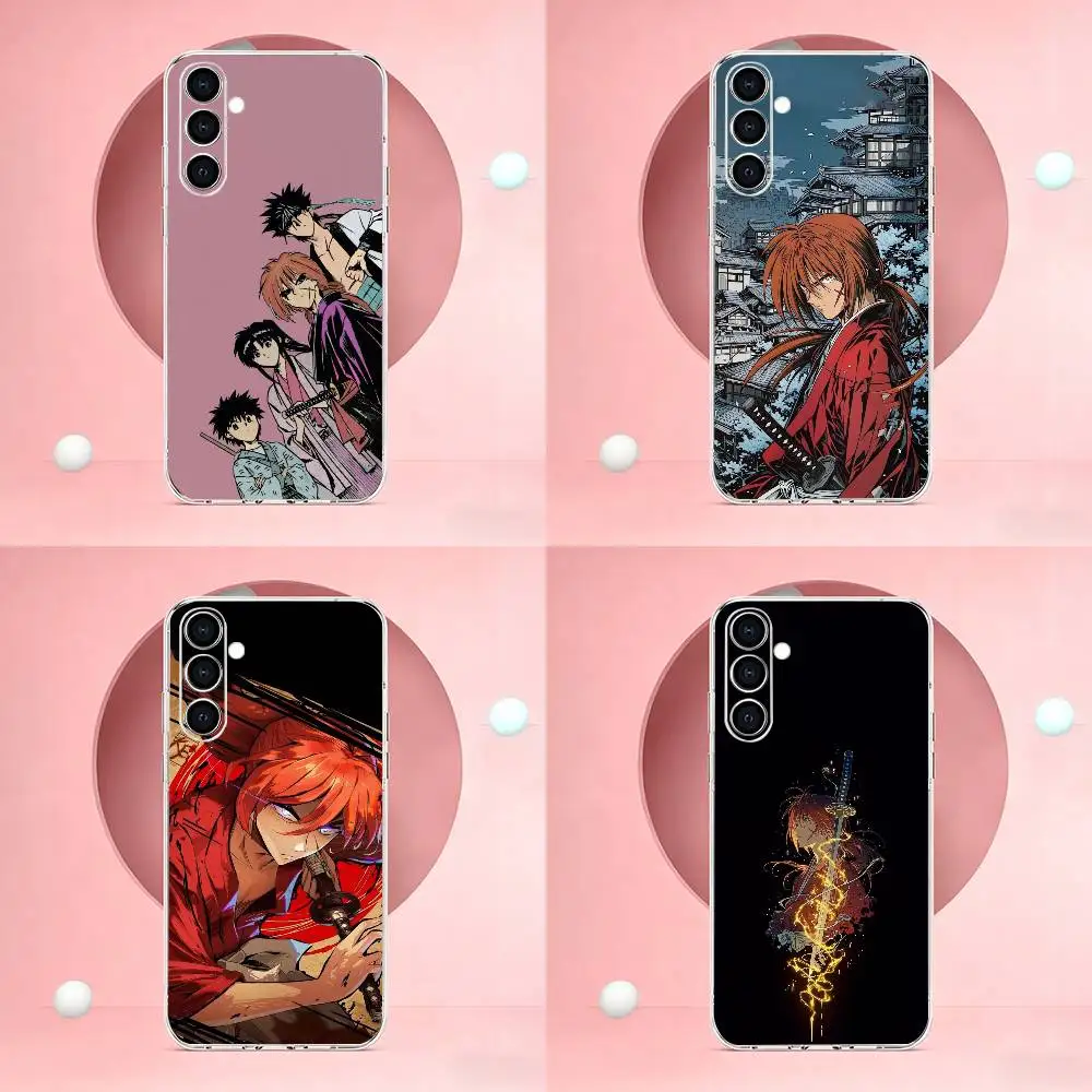 Classic C-Comic R-Rurouni Kenshin  Phone Case For Transparent Soft case Silicone Samsung A73,A72,A71,A70,A53,A52,A51