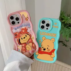 Cartoon Winnie Pooh Phone Case for OPPO A5 A7 A9 A15 A16K A17 A31 A38 A53 A54 A55 A57 A58 A74 A76 A78 A79 A92 A98 4G 5G Cover