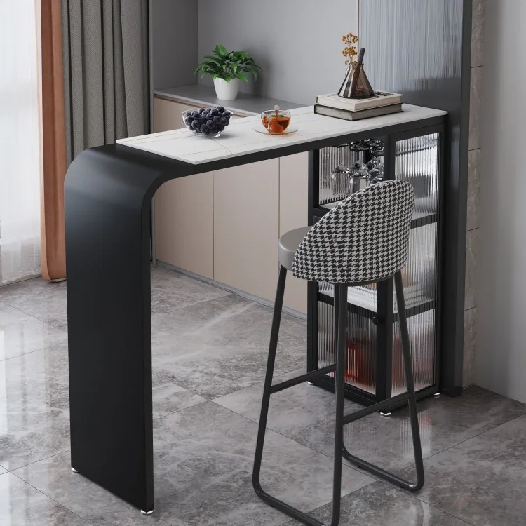 

Bar table Household living room Sofa partition cabinet Modern simple leisure small desk Mini bar table Balcony bar