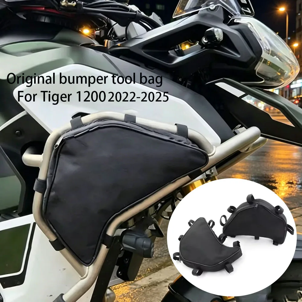 2022-2025 Frame Crash Bars Bag Original Bumper Repair Tool Placement Waterproof Bag Accessories For Tiger1200 For Tiger 1200