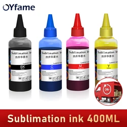 100ML Universal Sublimation ink heat transfer ink for all Epson desktop printer for T-shirt cotton Mugs Compatible Ink kits