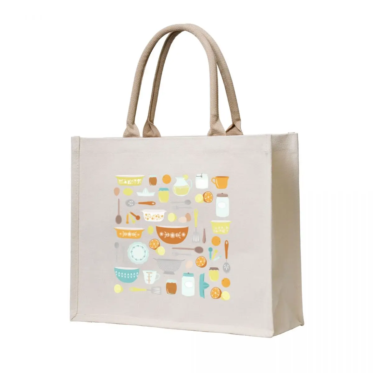 

Citrus Kitchen Tote Bag Women's bag reusable grocery bags Canvas stote bag tote bags men