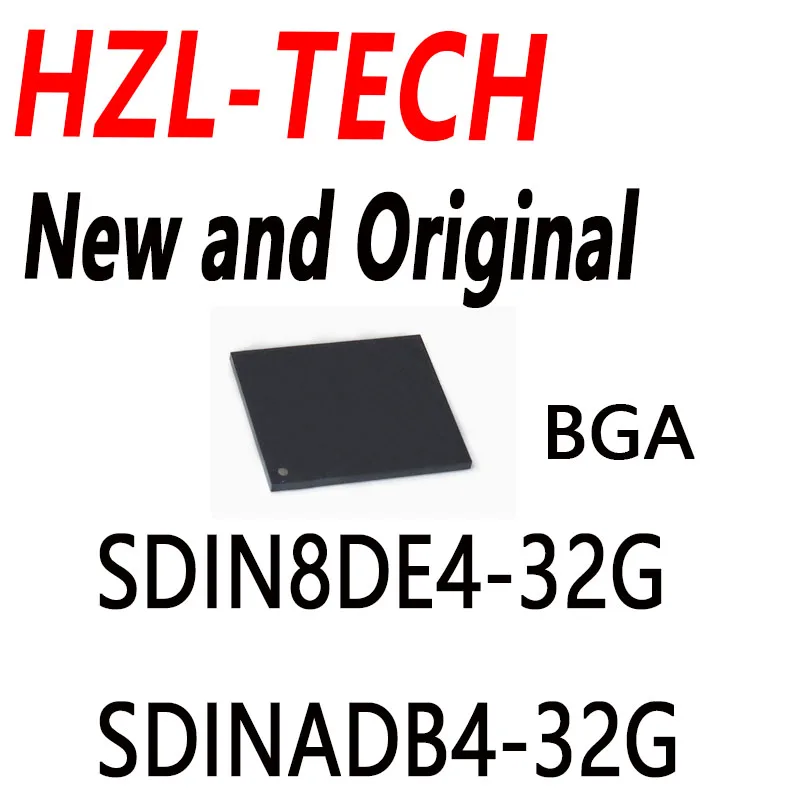 

1PCS BGA SDIN8DE4-32G SDINADB4-32G SDINADF4-32G SDIN9DW4-32G SDIN9DW5-32G SDINADS2-32G SDIN9DS2-32G