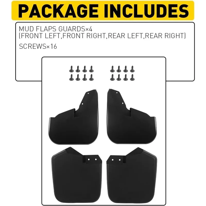 Mudguards Mudflaps Fender Splash Guards 1915641 For Ford Transit Custom Tourneo 2012-2023 Front Rear Anti-Rust Auto Accessories