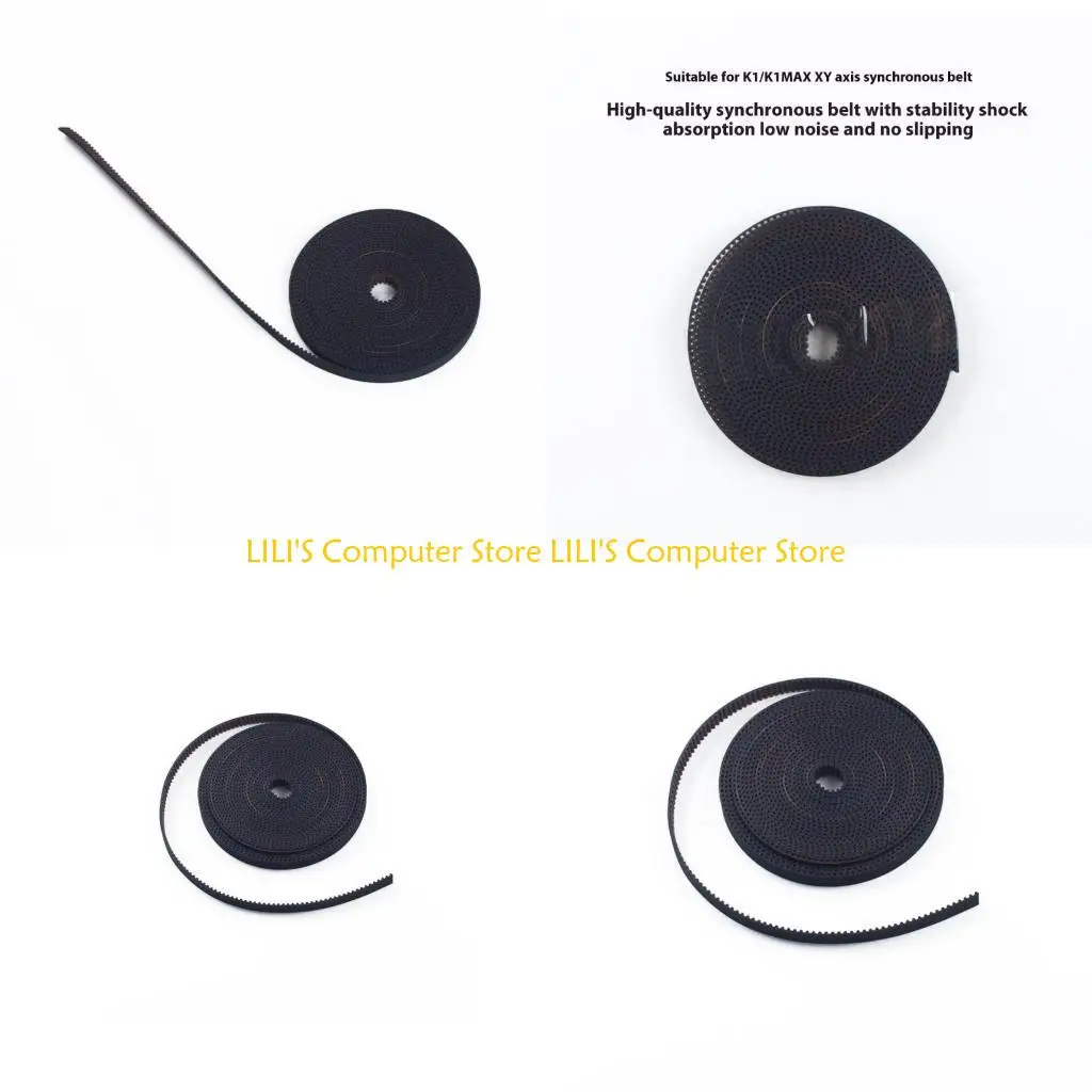 

A52B Высокоточный ремень ГРМ толщиной 6 мм для 3D-принтеров, конструкция с низким уровнем шума и повышенной стабильностью