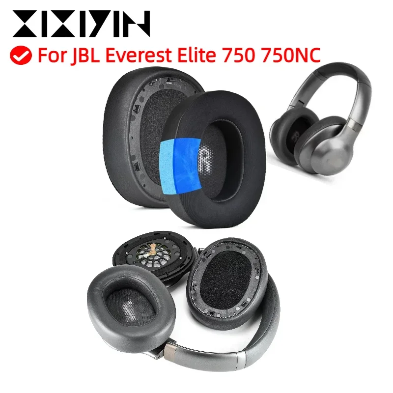 

Replacement Ear pads for JBL Everest Elite 750 750NC Headphones Memory Sponge Sleeves Cover Case Repair Parts Earpads ,