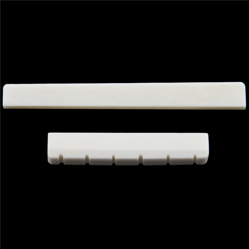 

ABVL-20X Classical Guitar Bone Slotted Saddle Nut Set