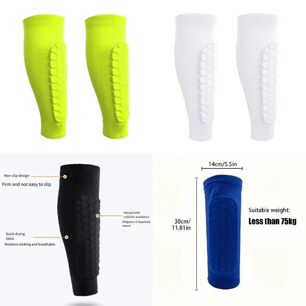 

R6FE Soccer Shin Guards for Men Women Kids Football Shin Guards Protective Pad Shock Absorption Football Shin Guards Sleeves