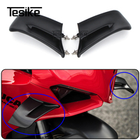 Motorcycle Accessories Winglet Aerodynamic Wing Kit Spoiler Deflector For Ducati Panigale V4 V4R V4S 2022 2023  Fairing Cover