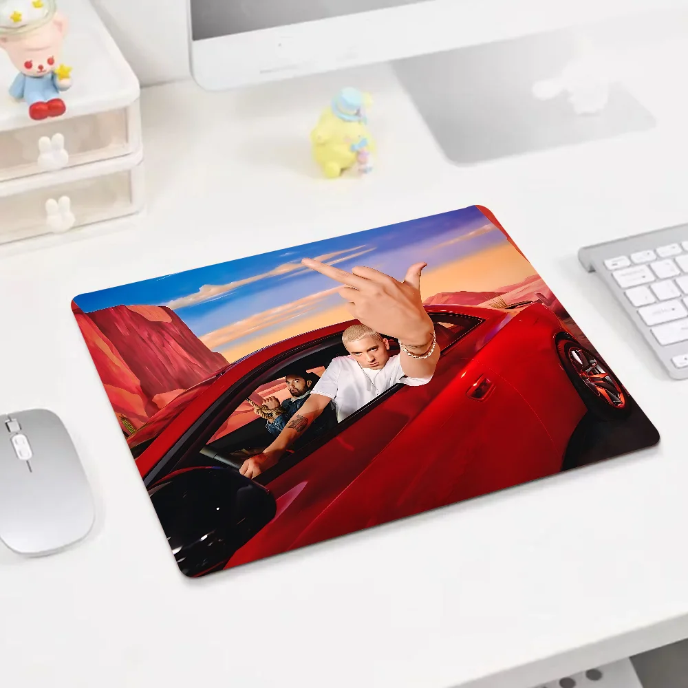 Eminem Rapper Mousepad XS Small Mouse Pad For PC Gamer Desktop Decoration Office Mouse Mat Deskmat Rug